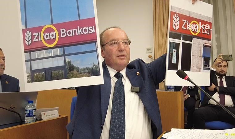 CHP'li Akay'dan Ziraat Bankası'nda usulsüzlük iddiası: 2 fotoğraf arasında 1 milyar lira fark var