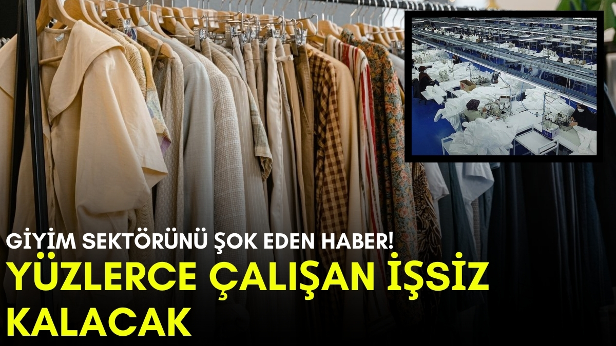Türkiye'nin dev giyim firması battı! Defacto, LC Waikiki, Zara ondan alıyordu: Yüzlerce çalışana kötü haber verildi