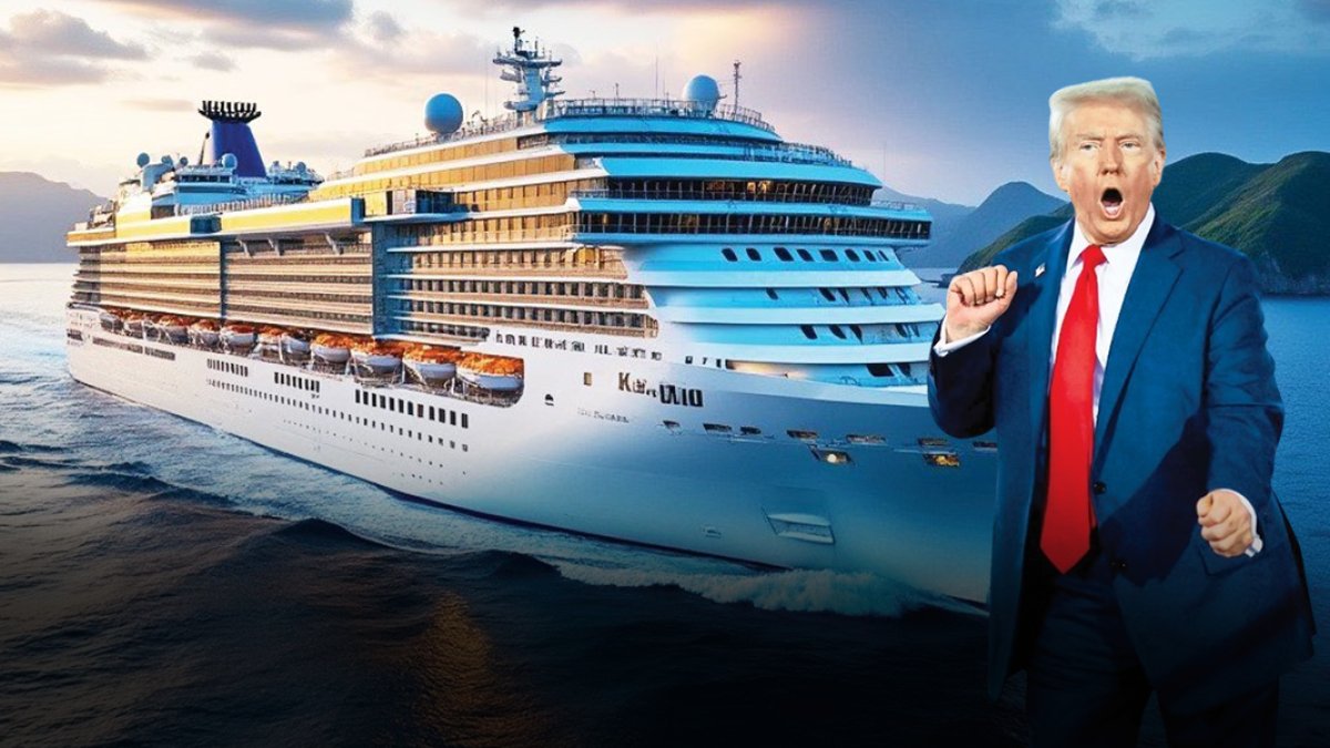 Trump’la dört yılı ‘ileri sar’ turizmi: Amerika’dan uzak durmak isteyenler 4 yıllık gemi turuna hücum etti