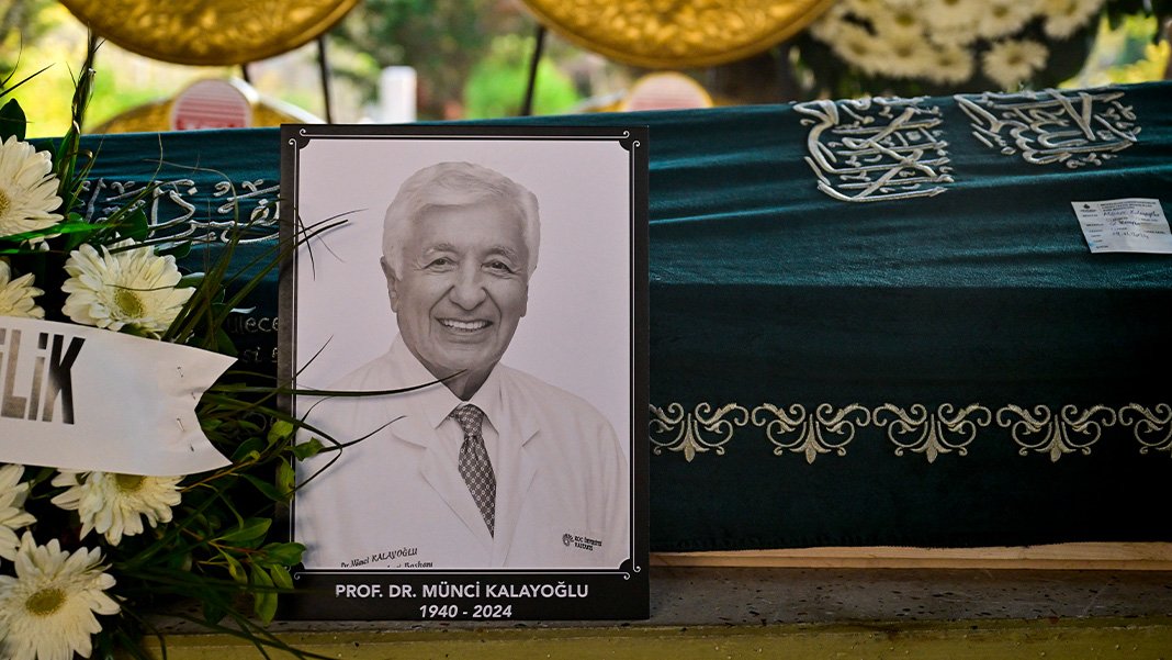 Prof. Dr. Münci Kalayoğlu son yolculuğuna uğurlandı