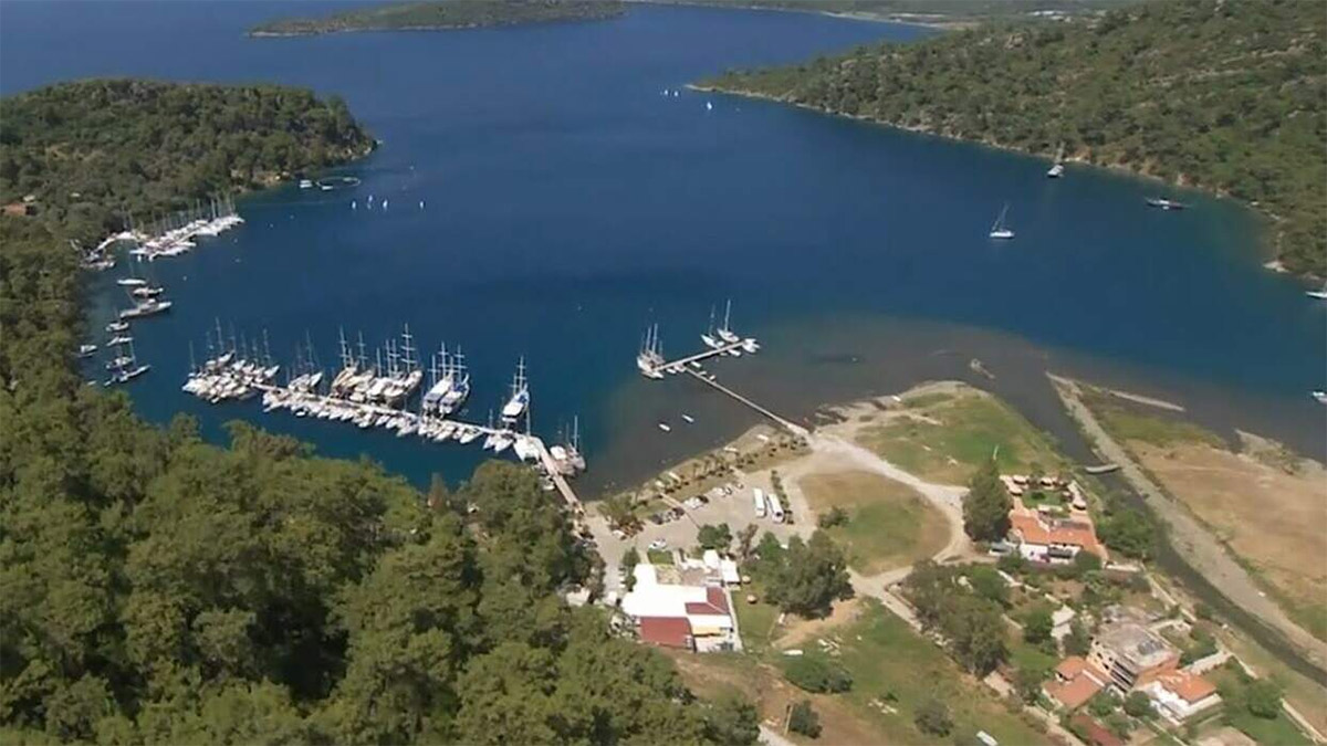 Arkeolojik sit alanına yat limanı için mahkemeden onay