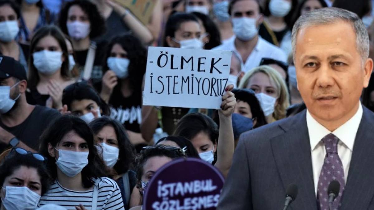 ‘Kadını koruyoruz’ diyen Bakan Yerlikaya, öldürülen kadınları suçladı: İkazımıza uymadılar, kapıyı açtılar vuruldular