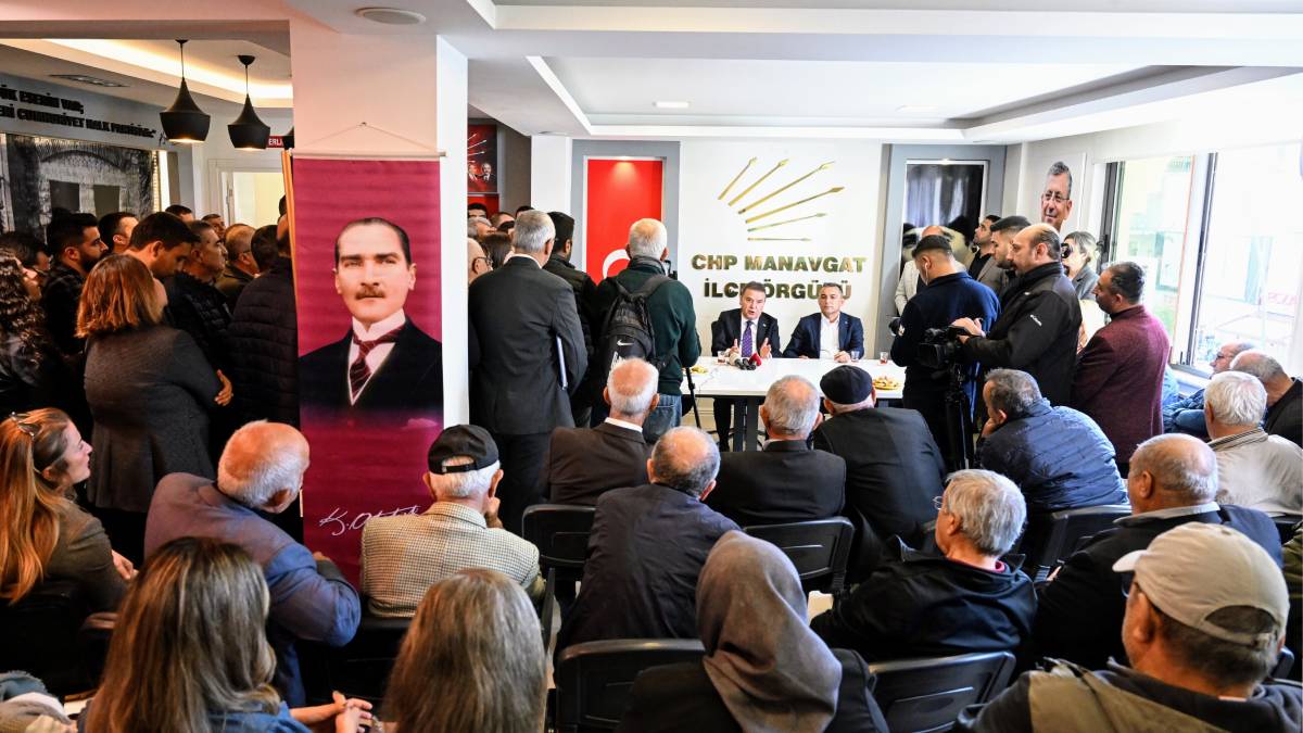 Başkan Muhittin Böcek’ten Manavgat’a ziyaret