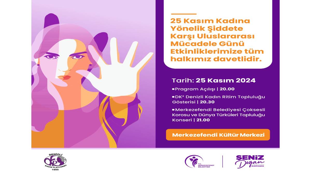 Merkezefendi Belediyesi’nden 25 Kasım’a özel etkinlik