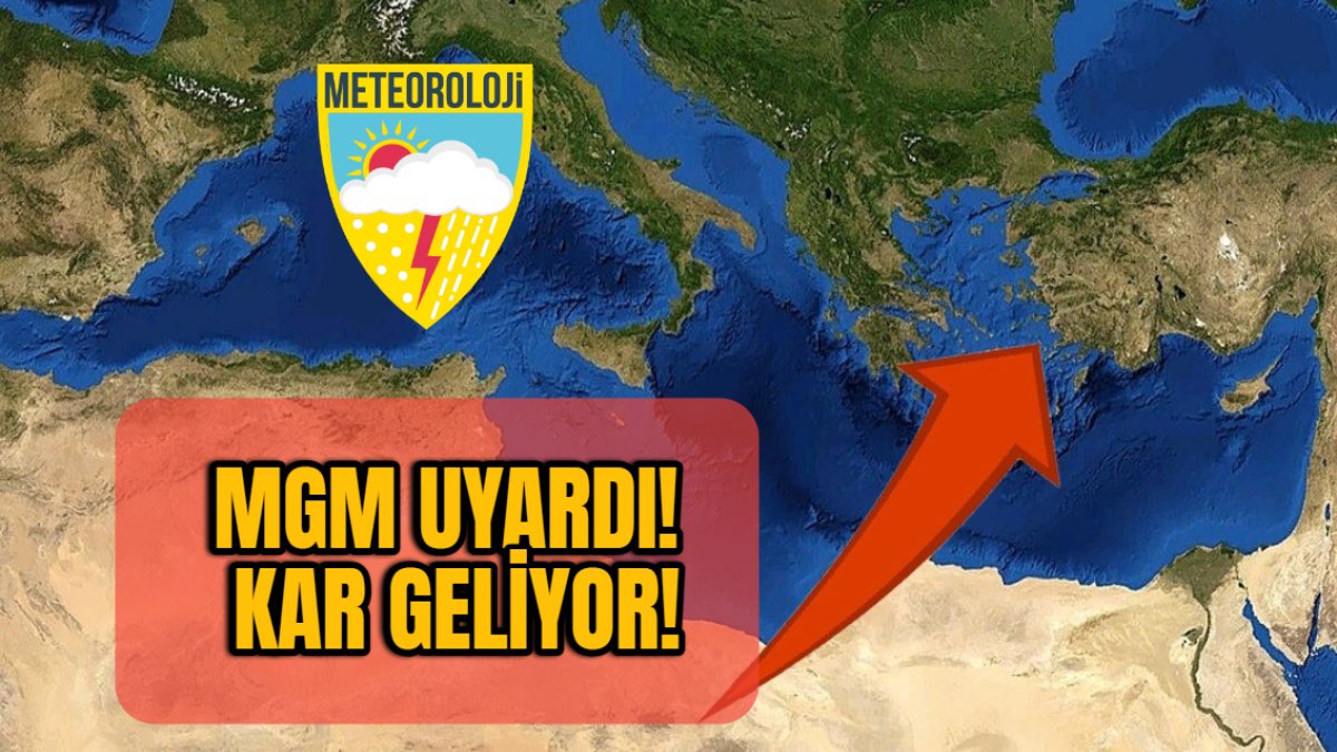 Yarından sonra başlıyor çarşambaya kadar sürüyor! Meteoroloji'den kar yağışı uyarısı: İstanbul, Bursa, Kayseri, Diyarbakır...