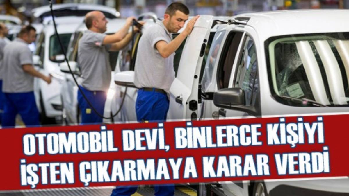 Büyük kriz! Türkiye'de de fabrikaları vardı, otomotiv devi binlerce çalışana kapıyı gösterdi!
