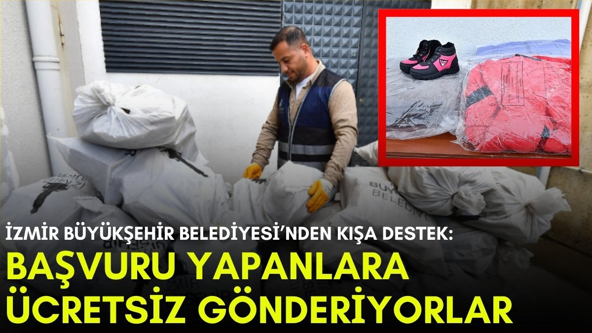Battaniyeden sobaya, yakacaktan monta kadar! İzmir Belediyesi duyurdu: Başvuranlara ücretsiz gönderiliyor