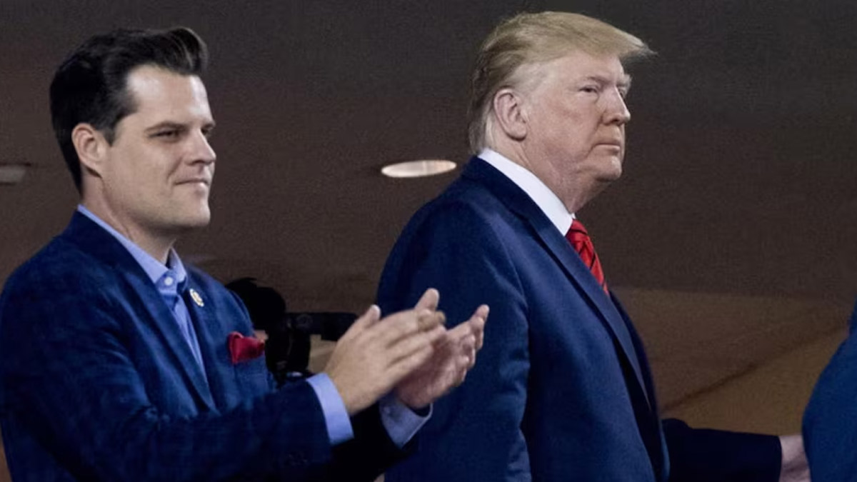 Trump'ın kabinesinde ilk fire: Matt Gaetz, Adalet Bakanlığı adaylığından çekildi