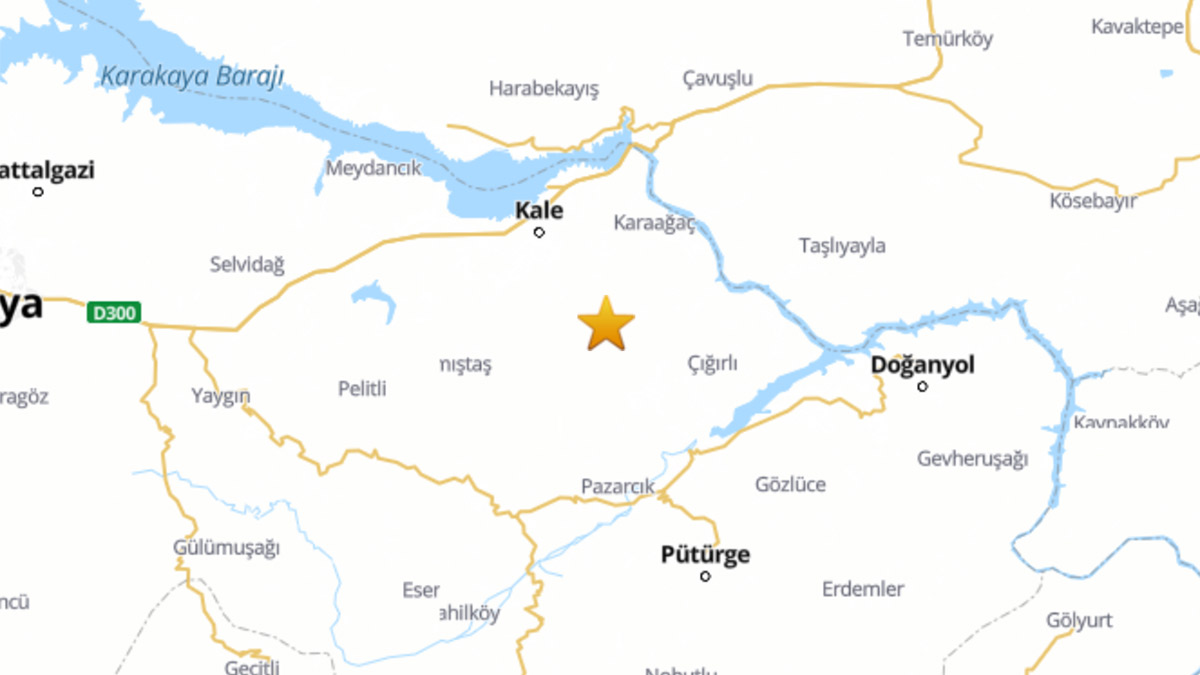 Malatya'da deprem