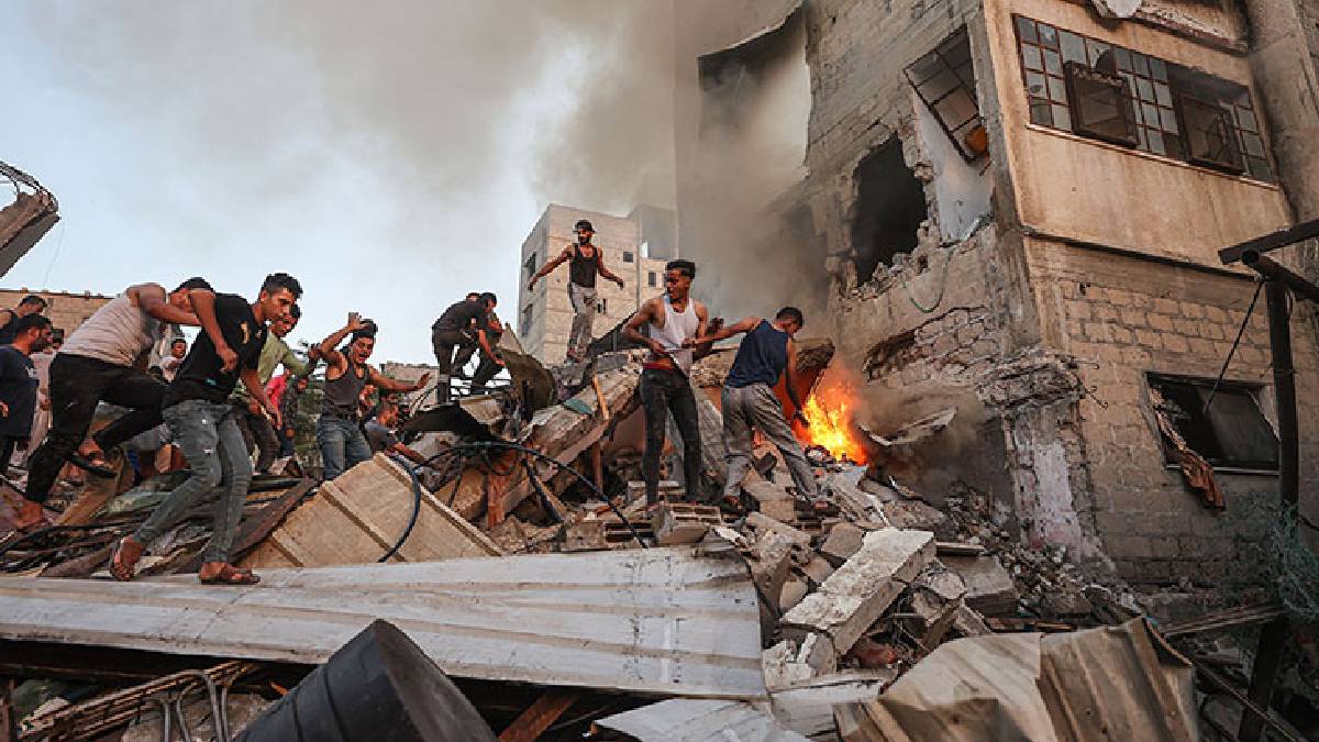 Gazze'de can kaybı 48 bini aştı