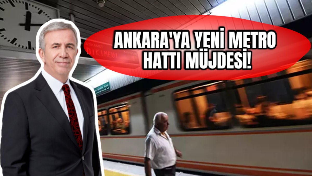 Ankaralılar istedi Mansur Yavaş duyurdu! Ankara'ya yeni metro hattı: Hem daha ucuz hem daha konforlu