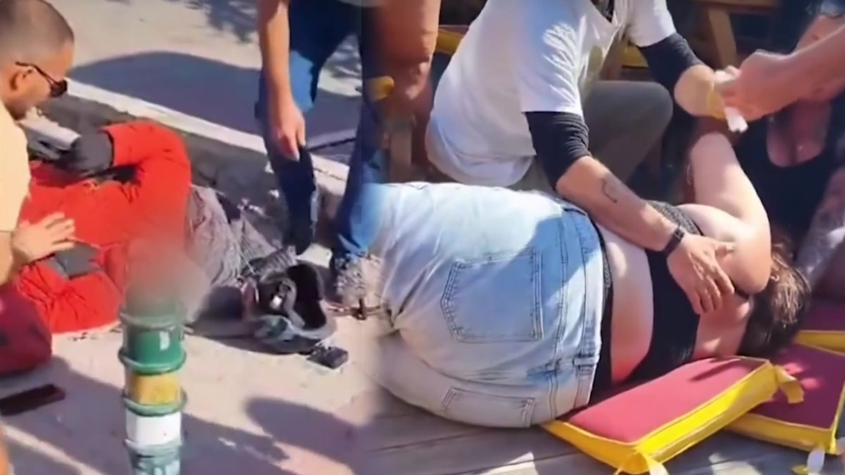 Restoranda yemek yerken üstüne yamaç paraşütü pilotu düştü! Ağır yaralı kızın tedavisi için 2 milyon TL gerekiyor