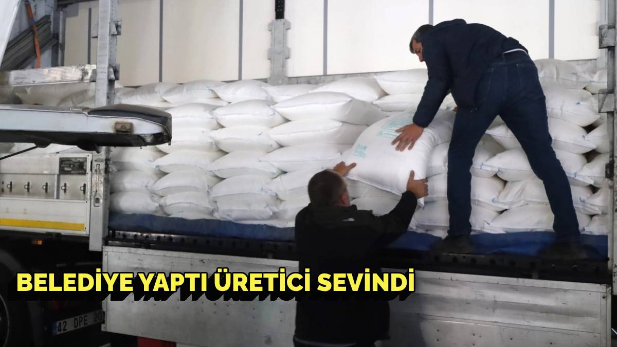 Üreticiye 200 tonluk büyük destek! Herkes o şehirde yaşamak isteyecek! Yüzde 50 hibe desteği de sağlandı
