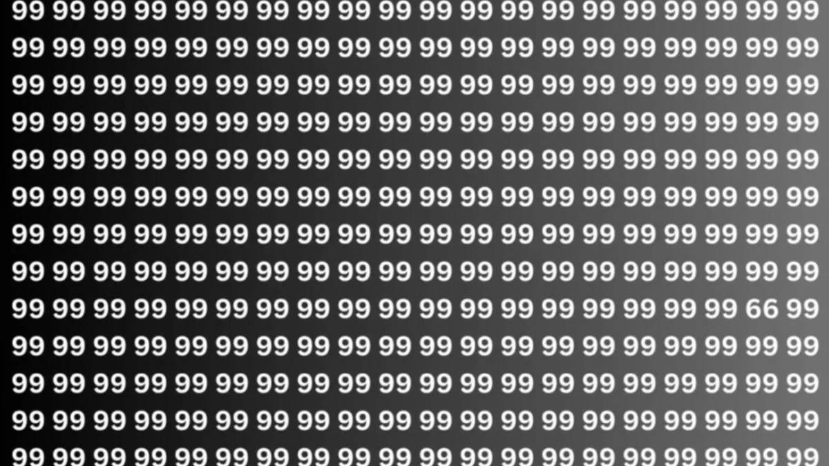 100 kişi denedi sadece 2 kişi sonuca ulaştı! 7 saniyede farklı sayıyı bul keskin gözlü olduğunu kanıtla