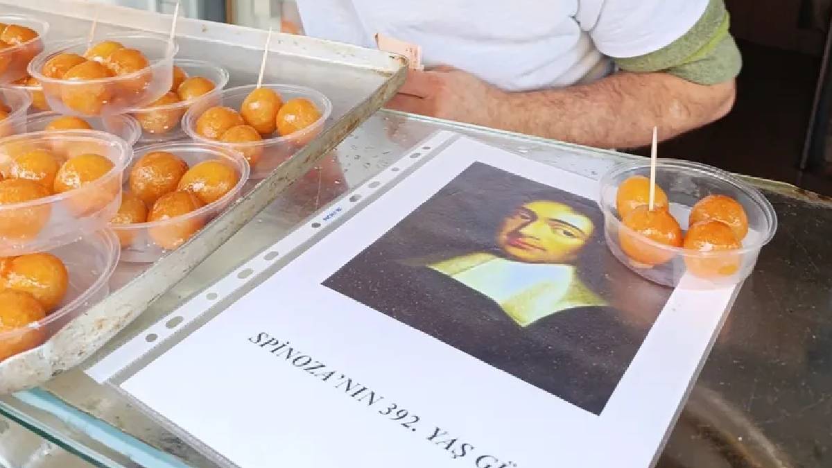 Spinoza'nın doğum günü için Heybeliada'da lokma dağıtıldı