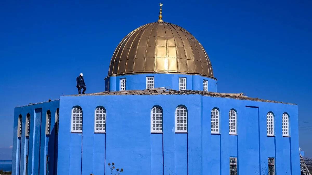 Herkes bu ilimize akın edecek! Filistin'in sembolünü oraya dikiyorlar: Türkiye'nin en güzel camilerinden biri olacak