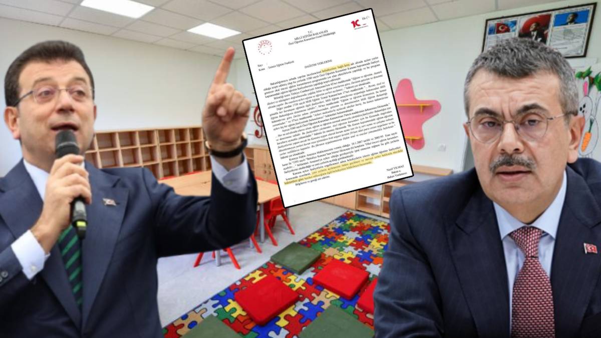 Bakan Tekin kreş iddialarını yalanlamıştı İmamoğlu belgesini paylaştı: Halkı yanıltmayı bırakın