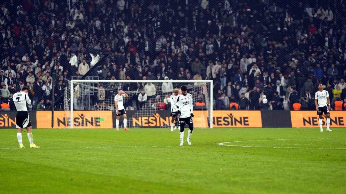 Beşiktaş’ta kötü günler bitmiyor