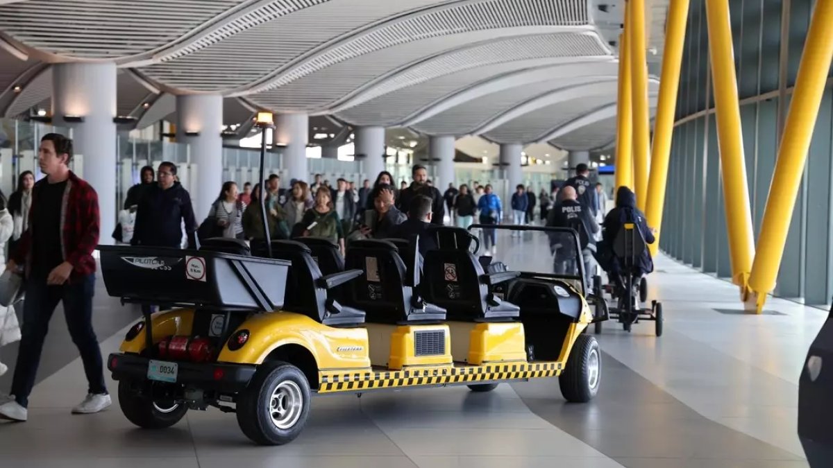 İstanbul Havalimanı'nda terminal içi 'TAXİ' hizmeti: Ödemeler, banka kartı ile yapılabilecek