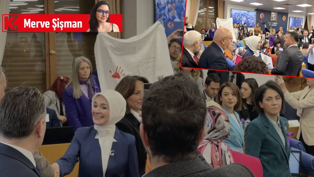 CHP’den Aile Bakanı'na Meclis’te kefenli protesto