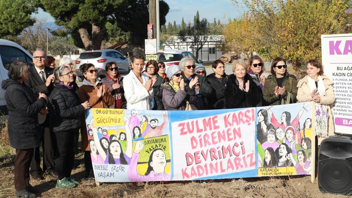 Burhaniye'de 25 Kasım farkındalığı