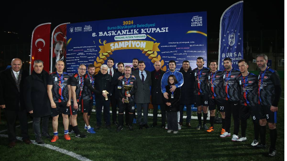 Başkanlık Kupası’nın sahibi ‘Amazonlar’ ve ‘Spor İşleri’