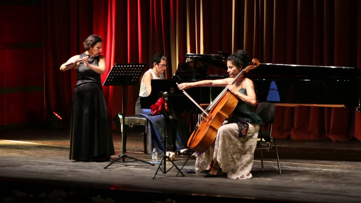 Sospiri Trio Oda Müziği dinleyicilerle buluştu
