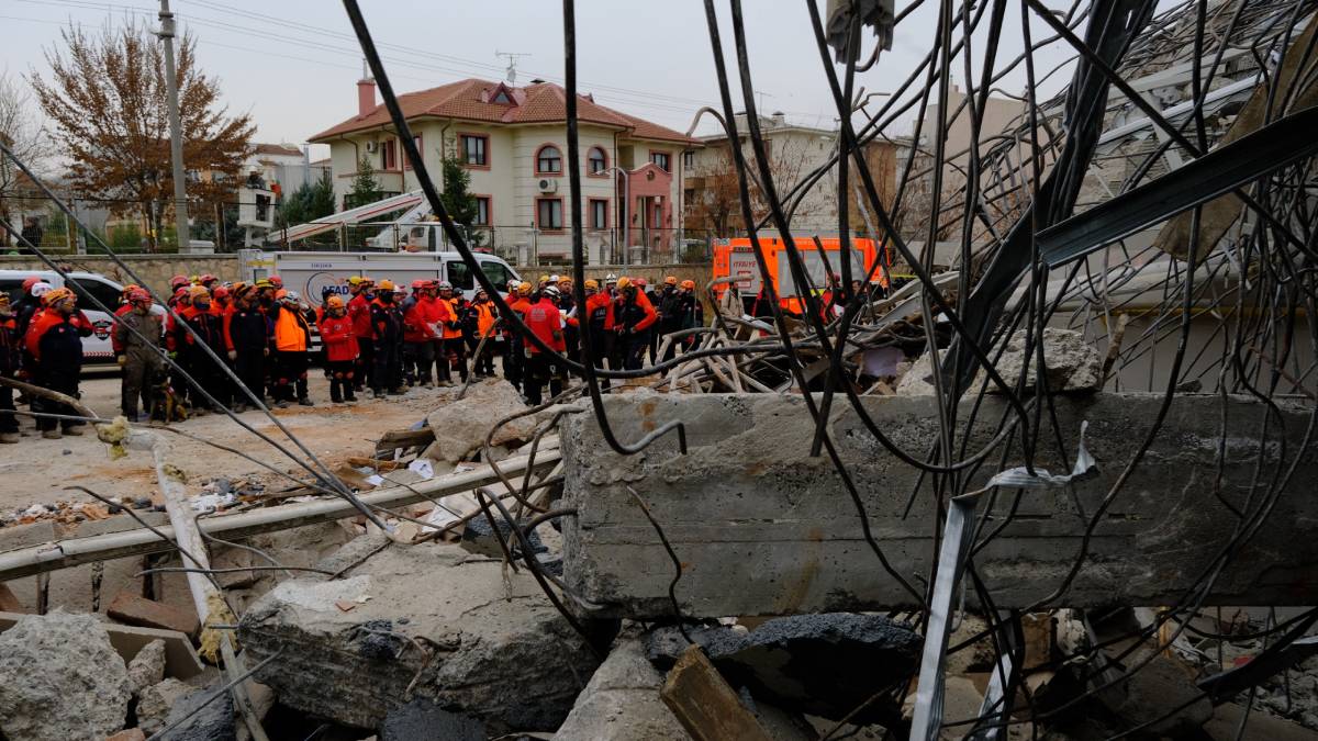 Eskişehir itfaiyesi tatbikatta