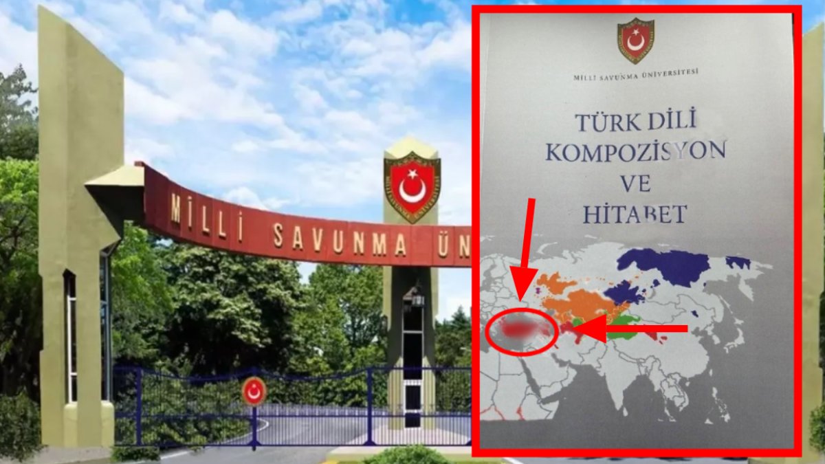 Milli Savunma Bakanlığı'nın kitabı sosyal medyayı karıştırdı: Türkiye haritasını öyle bir şekilde verdiler ki...