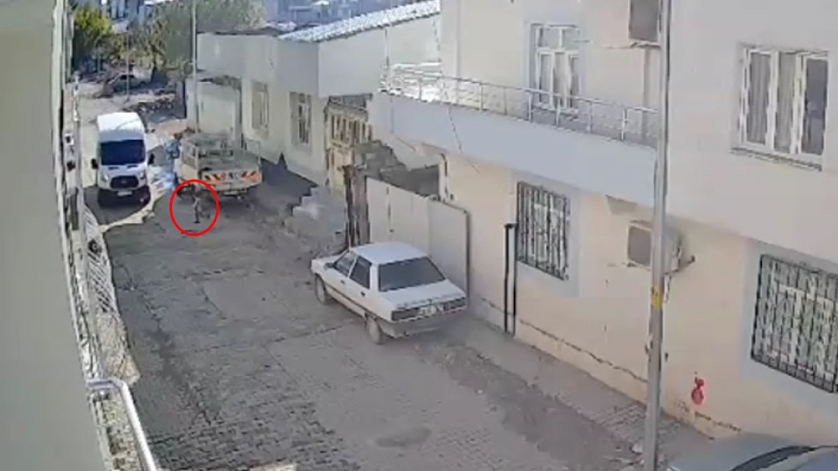 Vahim kaza kameraya yansıdı: küçük Onur hayatını kaybetti