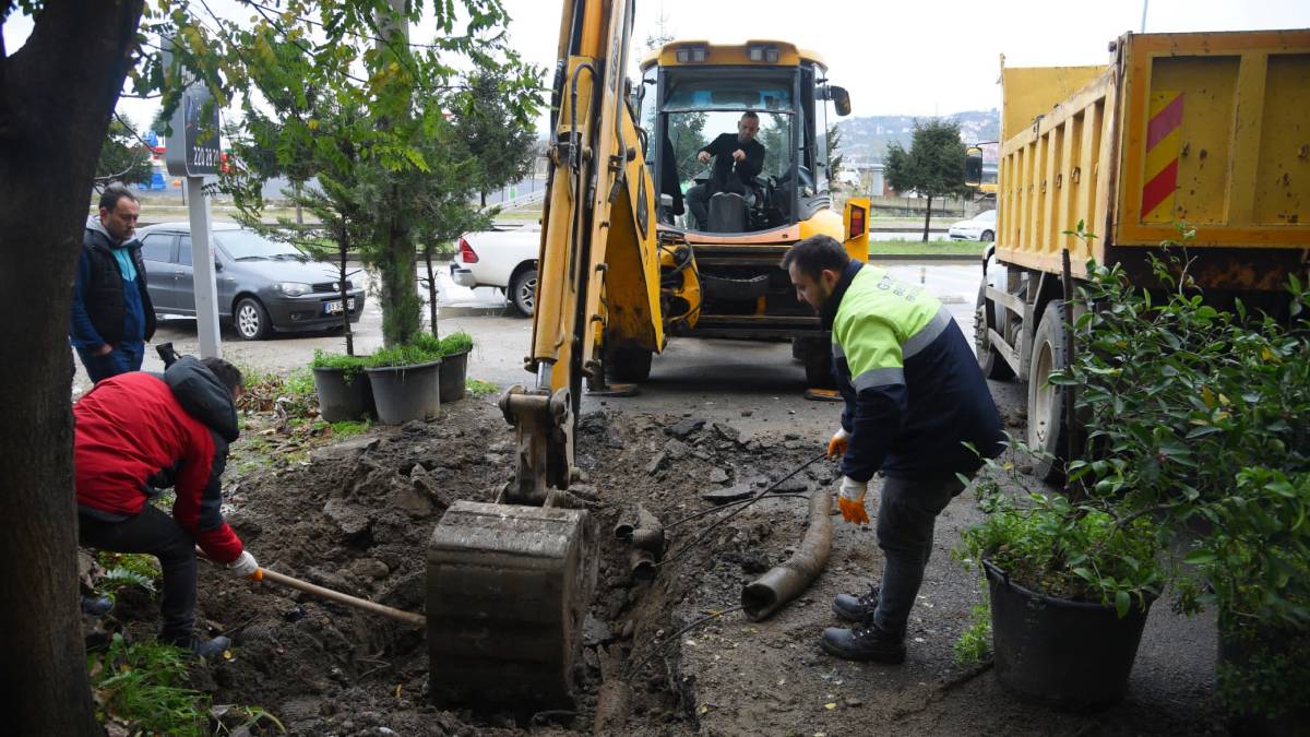 Giresun Belediyesi şehir genelinde üstyapı çalışmalarına hız verdi