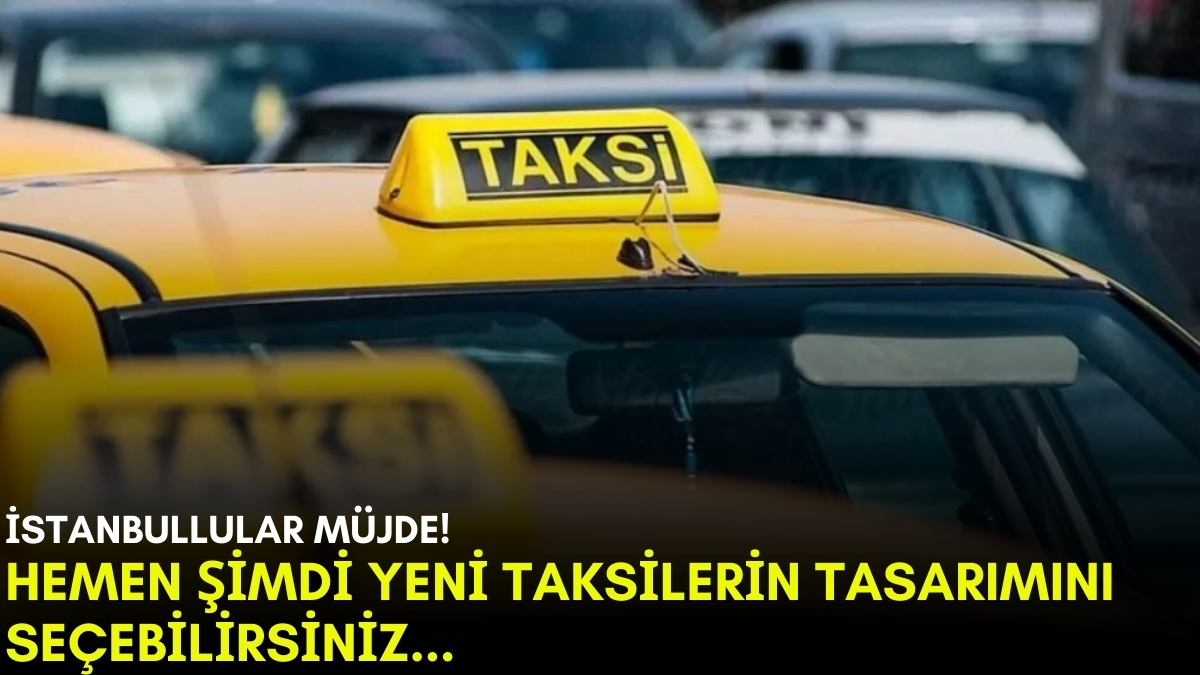 İstanbul'un taksileri tamamen değişiyor! Ekrem İmamoğlu duyurdu: Bu taksilerden biri olacak