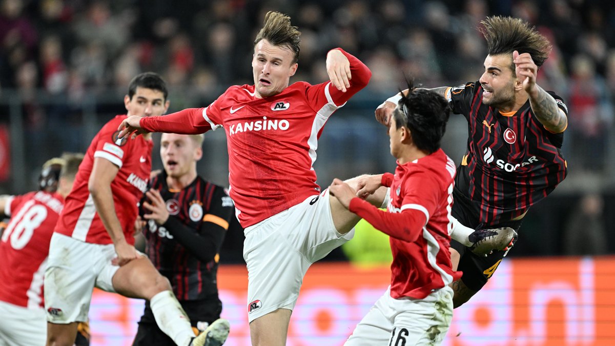 Galatasaray'ın Avrupa'da bileği bükülmüyor: Aslan Hollanda'dan 1 puanla döndü