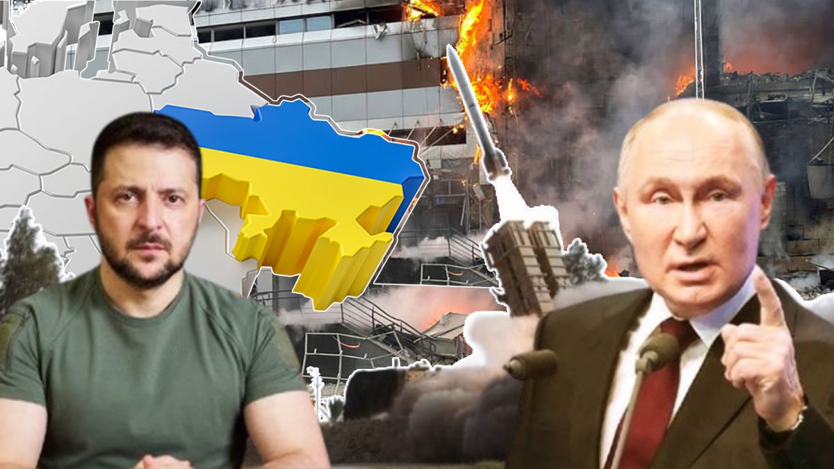 Ukrayna'ya gece boyunca ağır bombardıman! Putin: Kiev hükümetini de vururuz