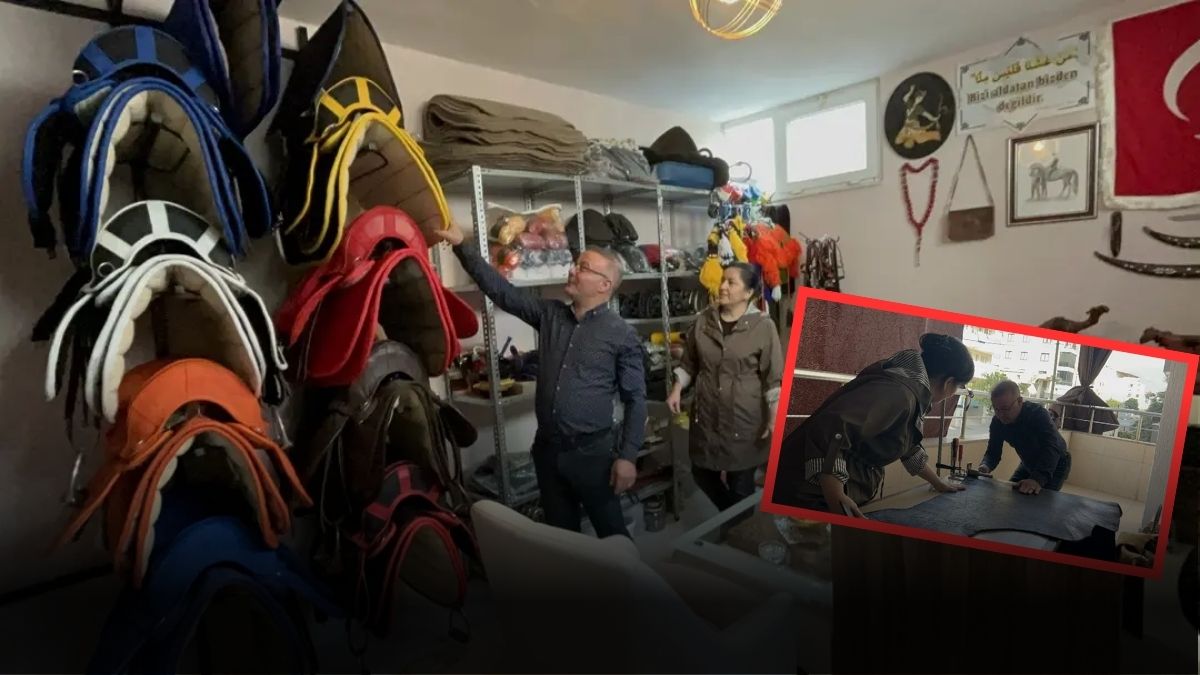 Çeyizinden çıkarıp üretmeye başladı yurt dışından bile sipariş aldı! O dikiyor eşi destek oluyor: Tanesi 20.000 TL’ye gidiyor