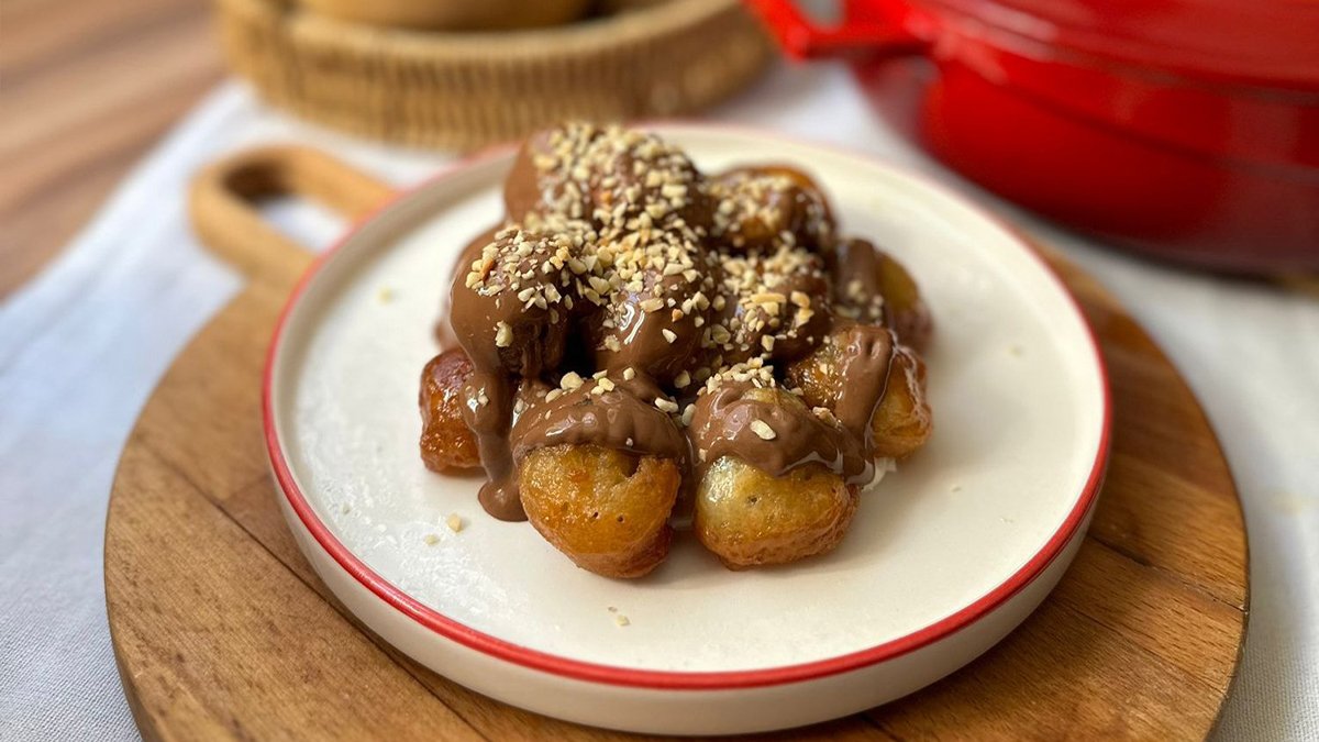 Lokmacılara tarif sordurur! Dışarda yediklerimizi aratmayan çikolatalı lokma tarifi: Çıtır çıtır oluyor