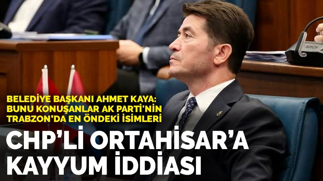 CHP'li Ortahisar'a kayyum iddiası