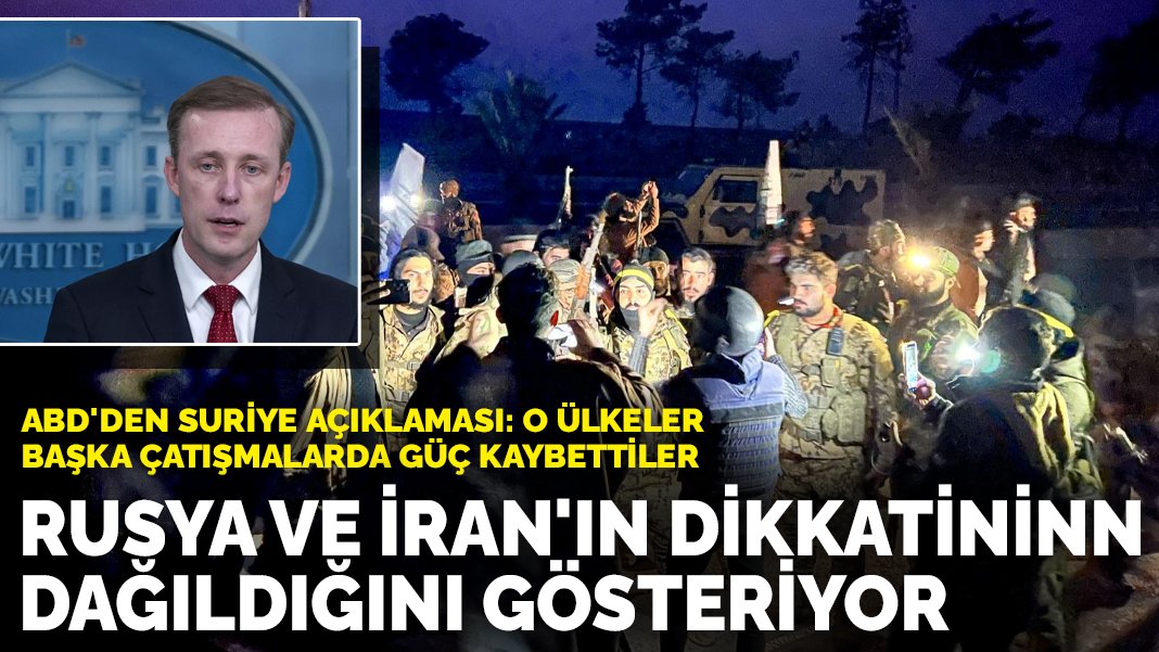 ABD'den Suriye açıklaması: O ülkeler başka çatışmalarda güç kaybettiler! Rusya ve İran'ın dikkatinin dağıldığını gösteriyor