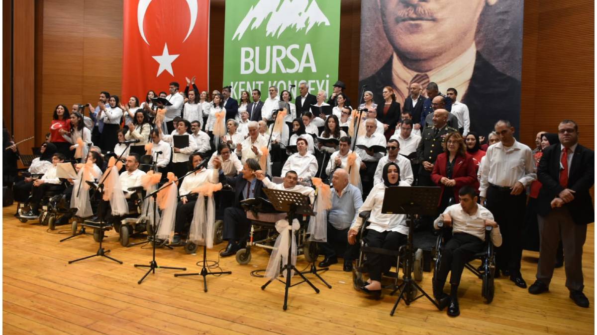 Bursa Kent Konseyi’nde engellilere moral gecesi