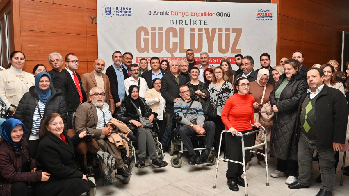 Bursa Büyükşehir’den engelsiz buluşma