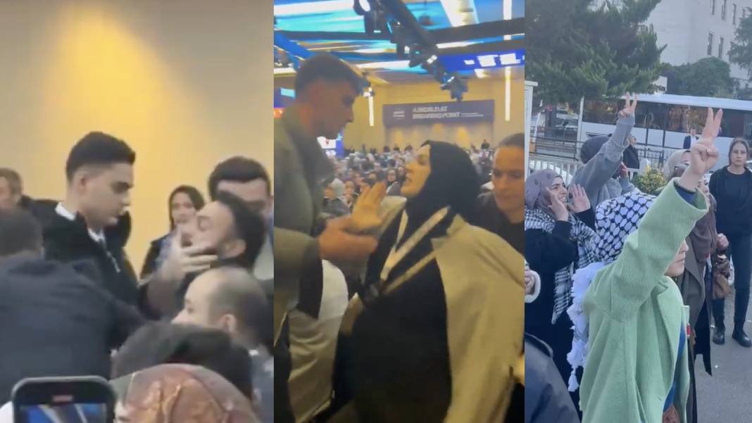 Nehirden denize özgür Filistin demek suç sayıldı... Erdoğan'ı protesto eden 9 kişi tutuklandı