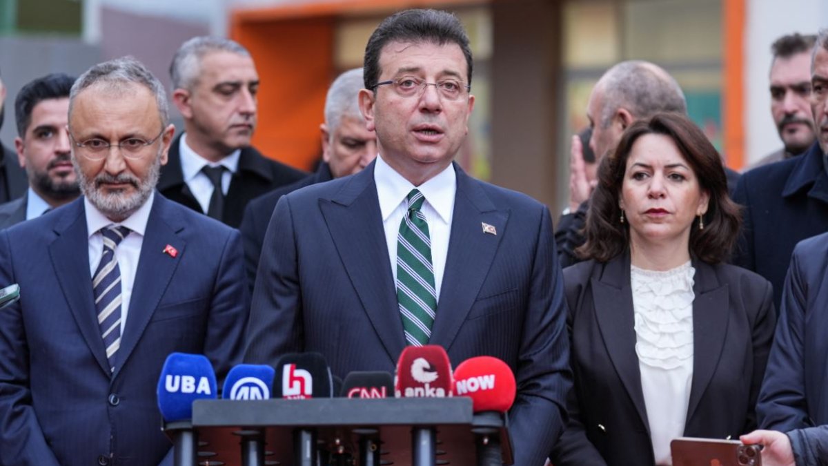 İmamoğlu'ndan İsrail'i protesto eden 9 gencin tutuklanmasına tepki: Hukuk garabeti