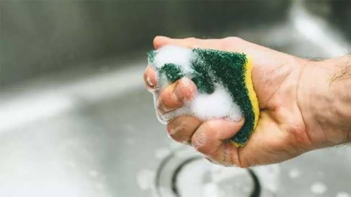 Eskimiş bulaşık süngerini çöpe atmayacaksınız artık: Öyle bir işe yarıyor ki