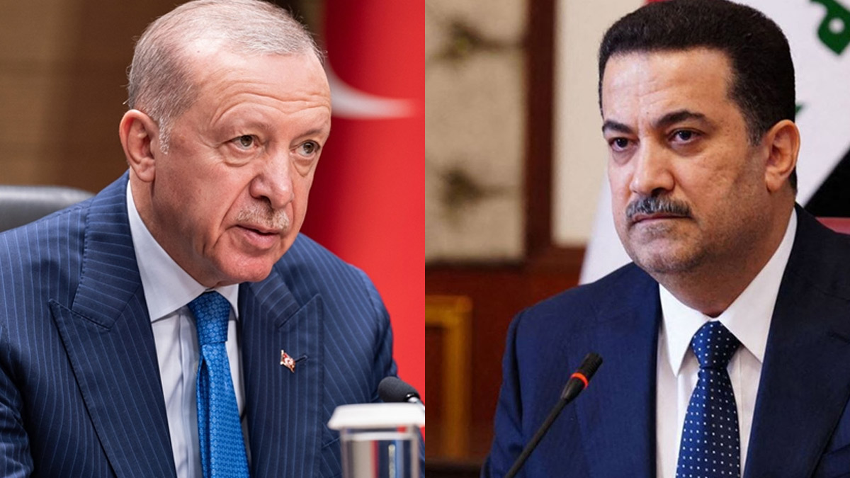 Erdoğan, Irak Başbakanı el Sudani ile görüştü