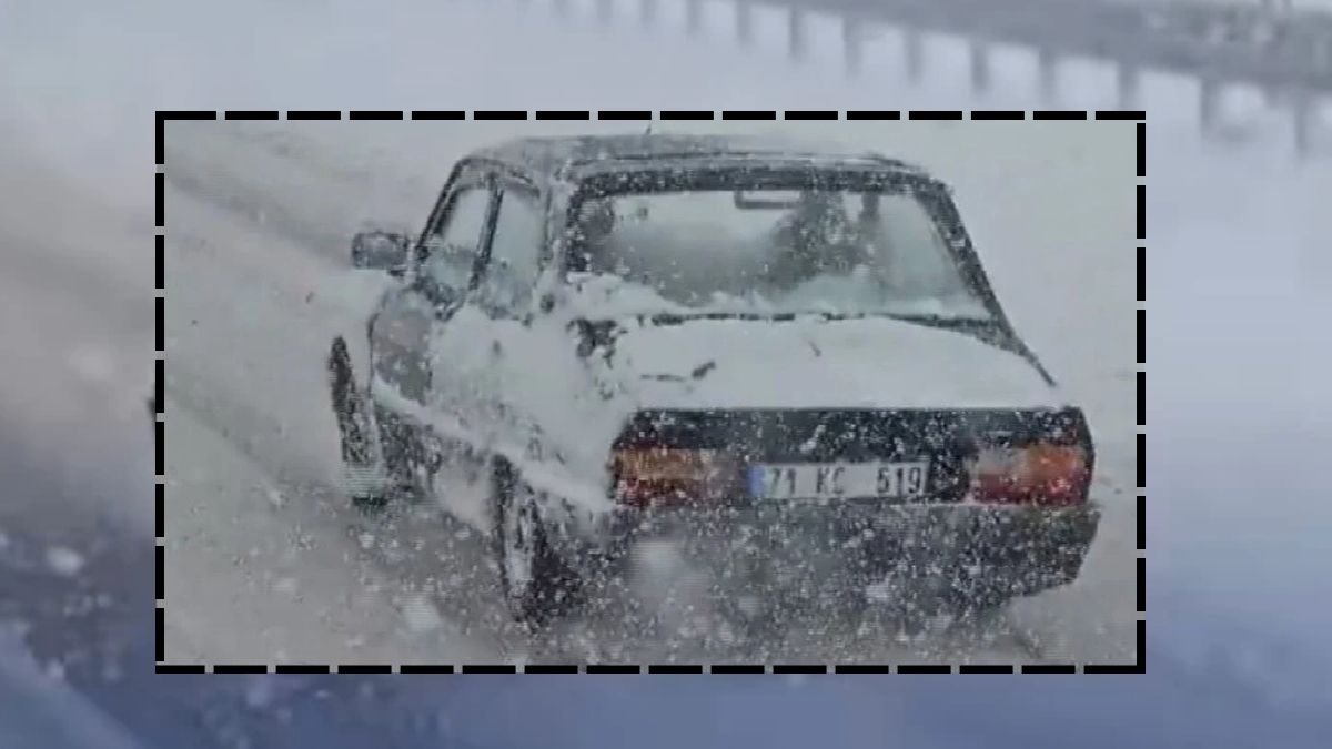 Ne kar etkiledi ne fırtına... 31 yıllık Toros bana mısın demiyor: O görüntüleri sosyal medyayı salladı