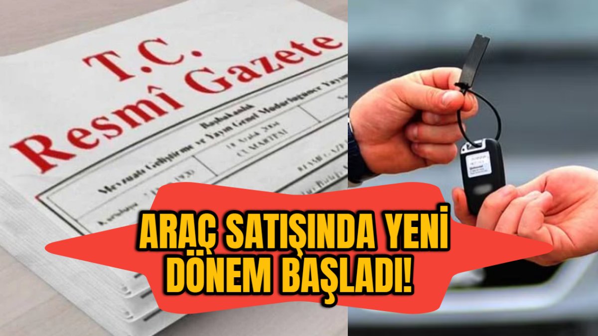 Araç satışında yeni dönem başladı! Trafik sigortası zorunluluğu geliyor, e-Devlet'ten plaka talebi dönemi başlıyor
