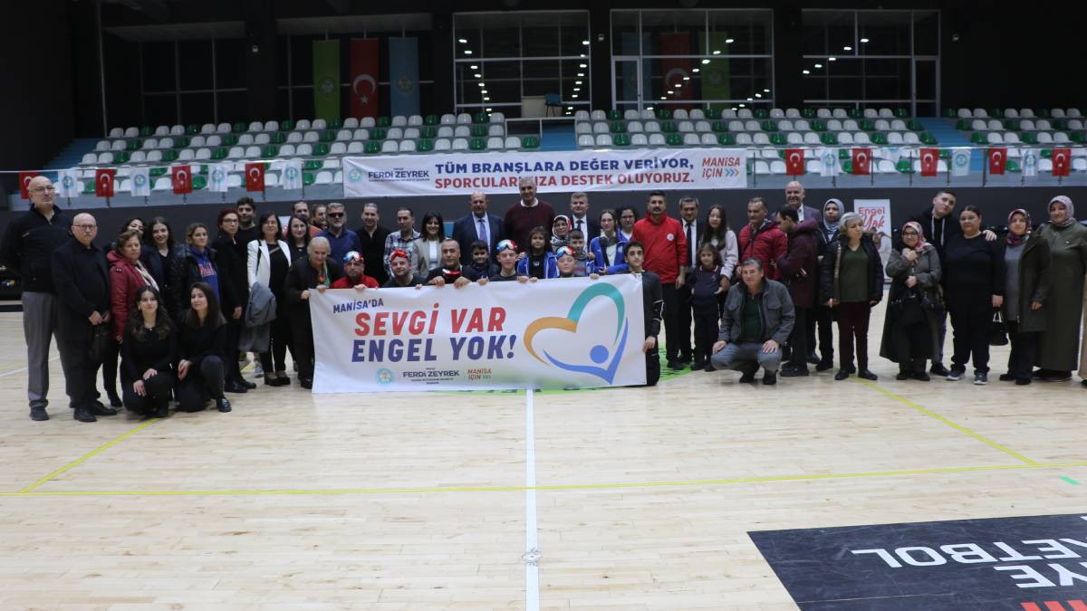 Manisa’da Goalball ile engeller aşıldı