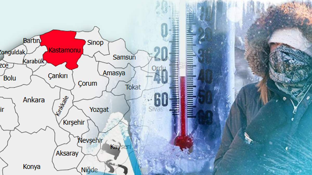 Kastamonu 5 Aralık hava durumu: Meteoroloji Genel Müdürlüğü'nden soğuk hava uyarısı