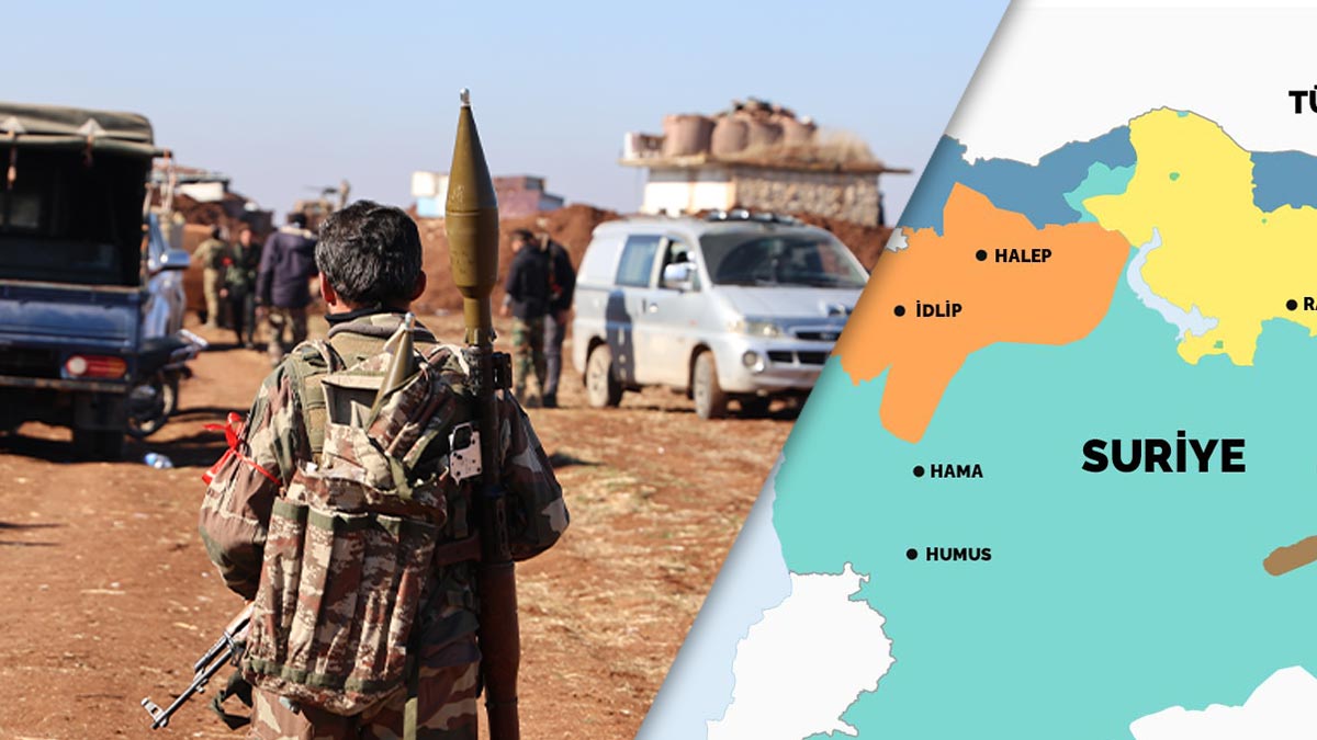 Harita değişti... Suriye'de kim, nereyi kontrol ediyor?