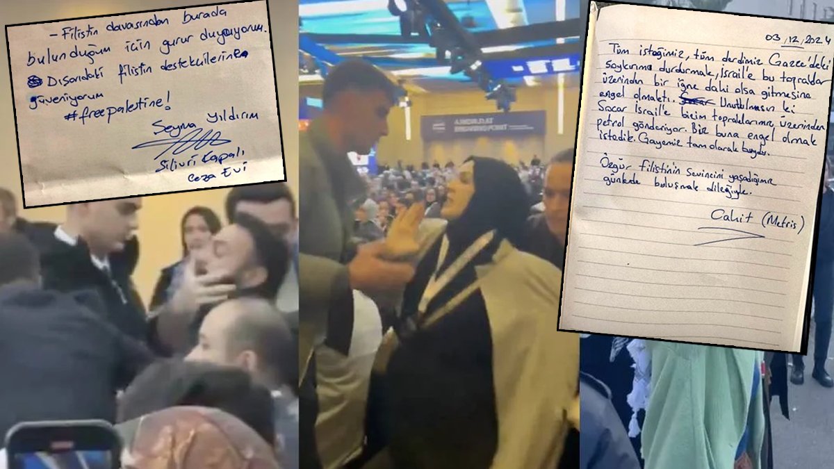 Cezaevindeki Filistin destekçilerinden mesaj: 'Adaletin böylesine hiçe sayılması utanç verici'